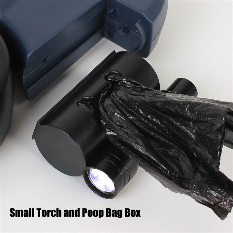 Retractable Reflective Dog Leash for Small Breeds with 360-Degree Swivel and Integrated Lights