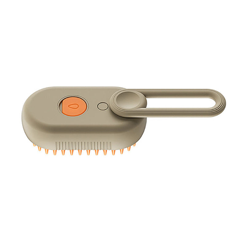 3-in-1 Electric Pet Grooming Brush with Steam and Spray for Cats and Dogs - Hair Removal and Massage Comb